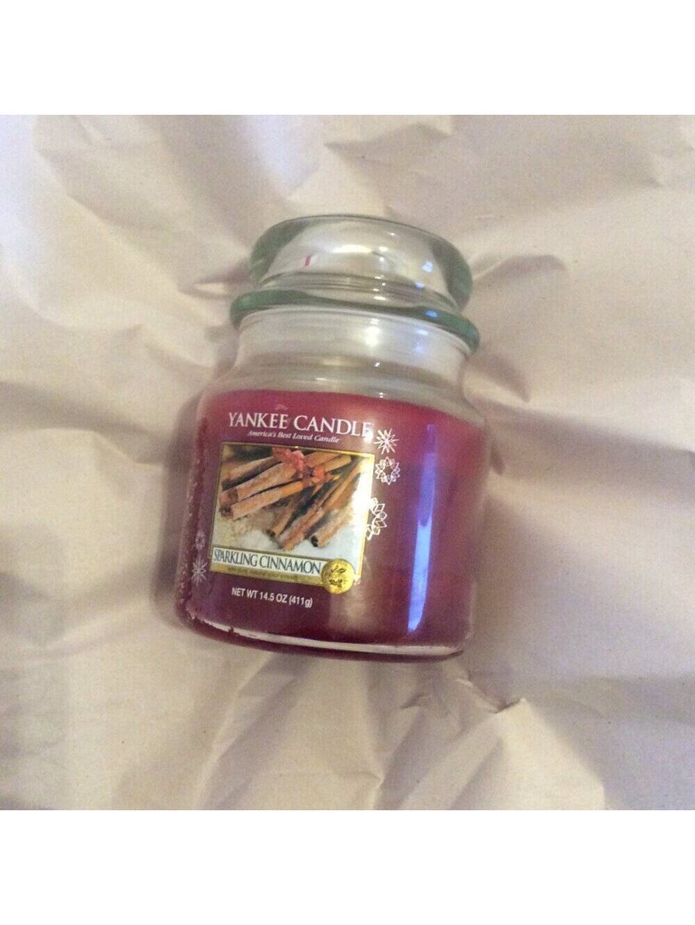 Yankee Candle ~ Sparkling Cinnamon ~ Jar Scented Candle ~ NEW